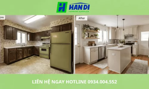 Dự Án Cải Tạo Bếp Toàn Diện: Định Nghĩa Lại Không Gian Sống Hiện Đại Cùng Hân Di
