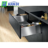 Ngăn kéo dưới chậu rửa Blum LEGRABOX Inox