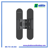 Bản lề Âm IMUNDEX-701.46.550, Đen Mờ Cao cấp