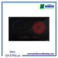 Bếp điện từ 2 vùng nấu GRANDX GX E795Lux