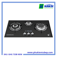 Bếp gas 3 vùng nấu MALLOCA GHG 733B NEW