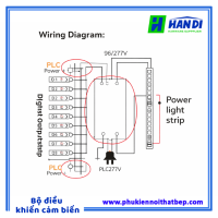  Bộ điều khiển cảm biến bước bậc cầu thang PCL