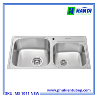 Chậu rửa chén 2 hố inox 304 MALLOCA MS 1011 NEW