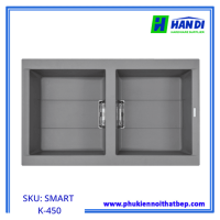 Chậu rửa chén đá MALLOCA SMART K-450