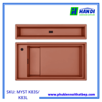 Chậu rửa chén đá MALLOCA MYST K83S, MYST K83L