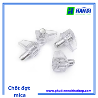 Chốt đợt mica trong / sữa