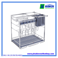 Giá đựng gia vị dao thớt GRANDX XK.25/ 30/ 35/ 40S2