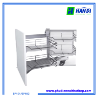 Giá liên hoàn nan ray âm giảm chấn Eurogold EP101, EP102