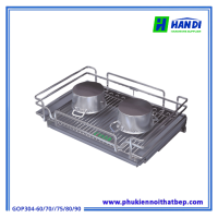 Kệ đựng xoong nồi Grob GOP304-60, Inox SUS304 Nan Oval
