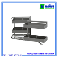 Kệ góc liên hoàn GRANDX XMC.45TL, XMC.45TR