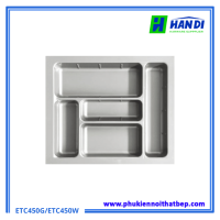 Khay chia thìa nĩa cao cấp Eurogold ETC450G, ETC450W