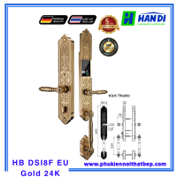 Khóa điện tử đại sảnh Hubert HB DSI8F EU Gold 24K