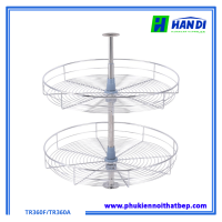 Mâm xoay Inox nan tròn 360 độ Eurogold TR360F, TR360A