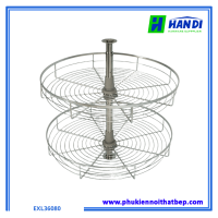 Mâm xoay Inox nan dẹt 360 độ Eurogold EXL36080