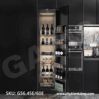 Tủ đồ khô 6 tầng, rổ nan dẹt GARIS GS6.45E, GS6.60E