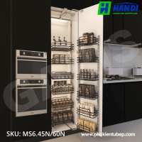 Tủ đồ khô 6 tầng, rổ nan oval GARIS MS6.45N, MS6.60N