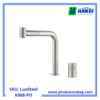 Vòi rửa chén nóng lạnh MALLOCA LuxSteel K068-PO