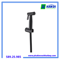 Vòi xịt vệ sinh màu đen Hafele 589.25.985