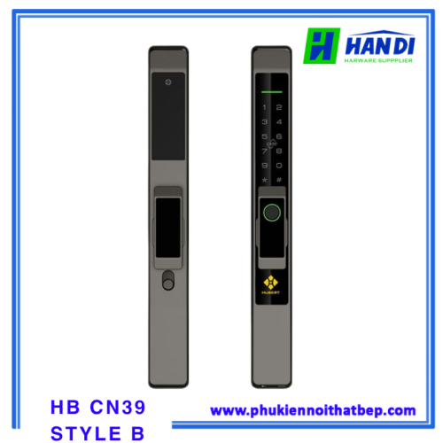 Khóa vân tay Hubert cửa nhôm HB CN39 STYLE B