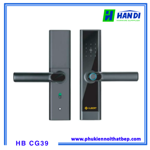 Khóa điện tử cửa gỗ Hubert HB CG39 Mini