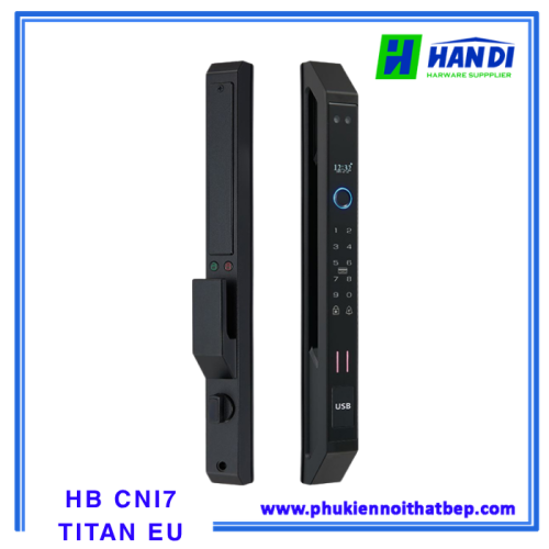 Khóa Cửa Nhôm HUBERT HB CNI7 TITAN EU