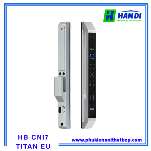 Khóa Cửa Nhôm HUBERT HB CNI7 TITAN EU
