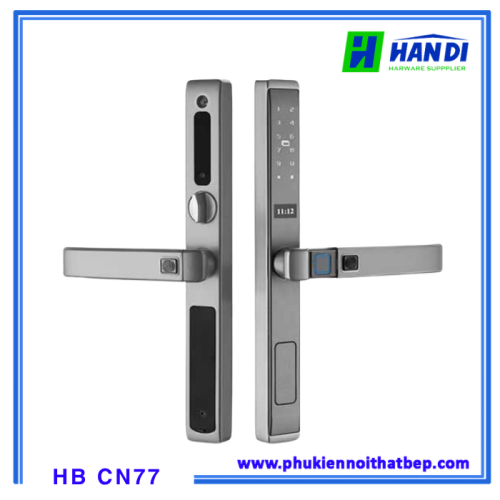 Khóa cửa nhôm điện tử Hubert HB CN77