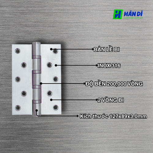 Bản lề bi IMUNDEX - 701.12.900*