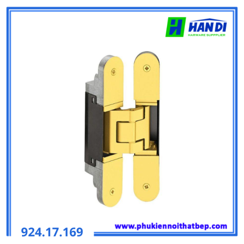 Bản lề âm pol.brass TECTUS TE 340 3D HAFELE 924.17.169