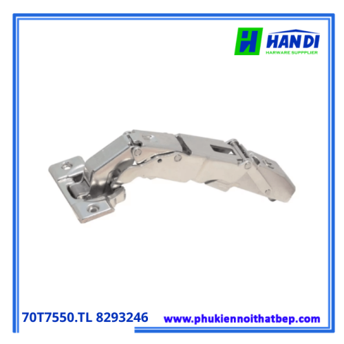 Bản lề Blum Clip top không bật góc mở 155° 70T7550.TL/70T7650.TL