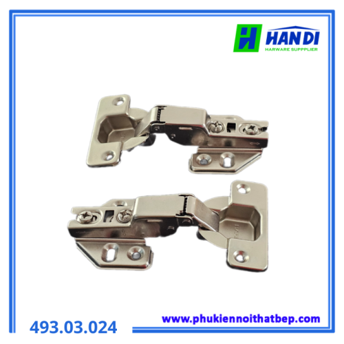 Bản lề DIY trượt giảm chấn trùm nửa HAFELE 493.03.024