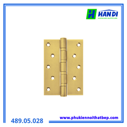 Bản lề lá DIY HAFELE 489.05.028 127x76x3mm-4BB PVD