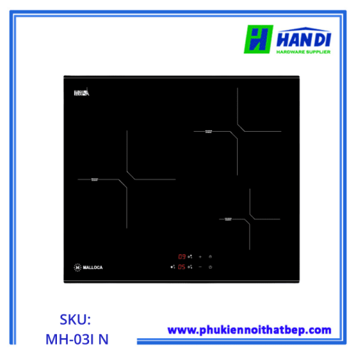 Bếp điện từ kính âm MALLOCA MH-03I N