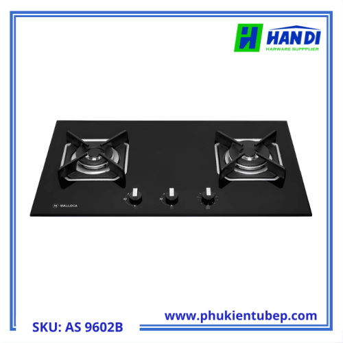 Bếp gas 2 vùng nấu MALLOCA AS 9602B