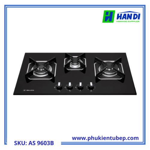 Bếp gas 3 vùng nấu MALLOCA AS 9603B