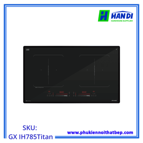 Bếp từ 2 vùng nấu GRANDX GX IH785Titan