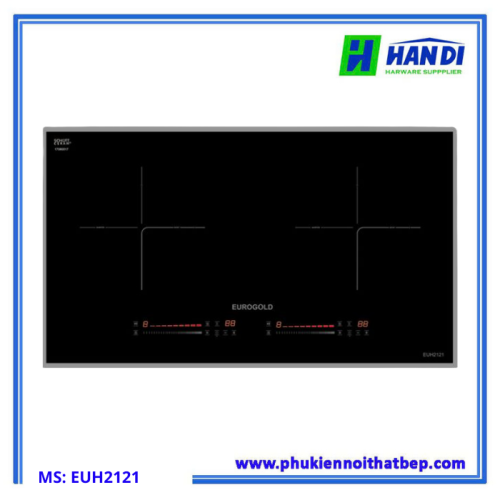 Bếp từ 2 vùng nấu cảm ứng điện từ EUH2121–Eurogold