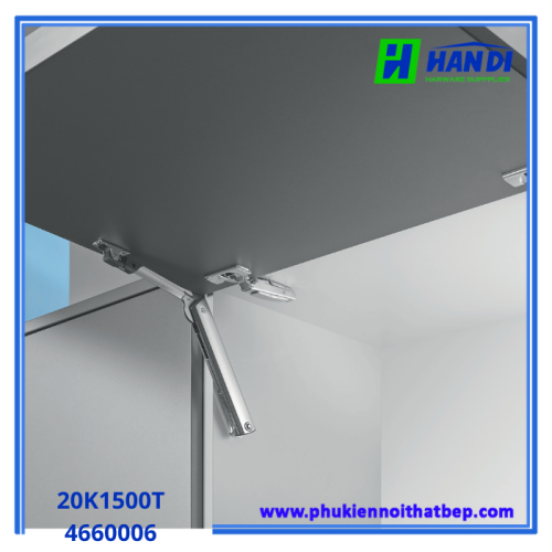 Bộ tay nâng Blum AVENTOS HK-XS nhấn mở TIP-ON 20K1500T 4660006