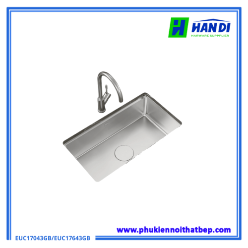 Chậu rửa bát âm đá Eurogold EUC17043GB, EUC17643GB