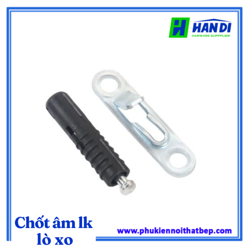 Chốt âm kết lò xo