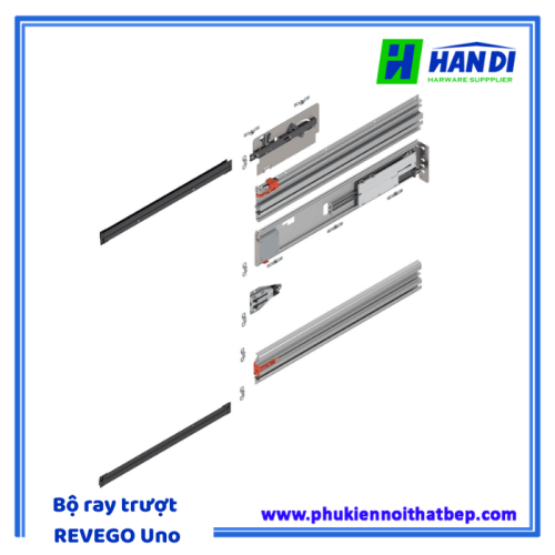 Bộ ray trượt REVEGO uno Blum