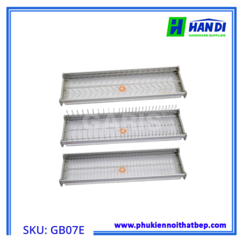 Giá bát đĩa cố định 3 tầng GARIS GB07.80E, GB07.90E