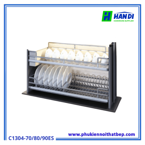 Giá bát nâng hạ Grob C1304-70ES, Inox SUS 304 Nan Oval