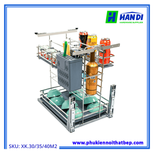 Giá dao thớt gia vị GRANDX XK.30M2, XK.35M2, XK.40M2