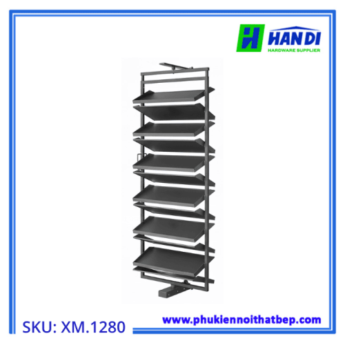 Kệ để giày 12 tầng xoay 360 độ GRANDX XM.1280