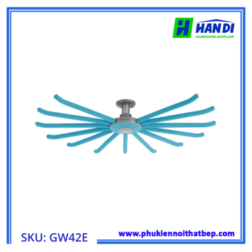 Giá xoay, treo trần góc tủ quần áo GARIS GW42E