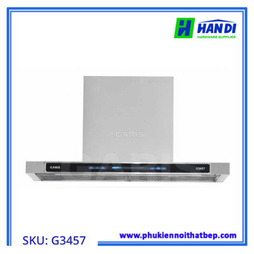 Hút mùi chữ T, điều khiển cảm ứng GARIS G3457