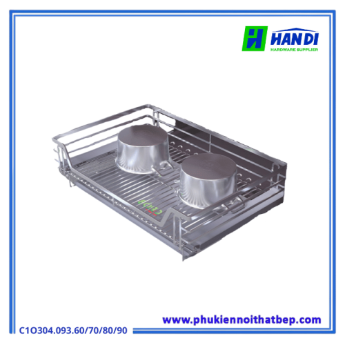 Kệ đựng xoong nồi Grob C1O304.093.60 Inox 304