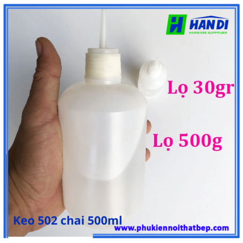Keo 502 chai 500ml