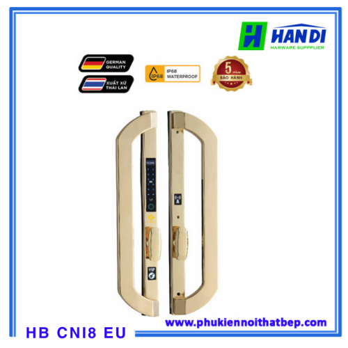 Khóa cửa điện tử cửa nhôm Hubert HB CNI8 EU